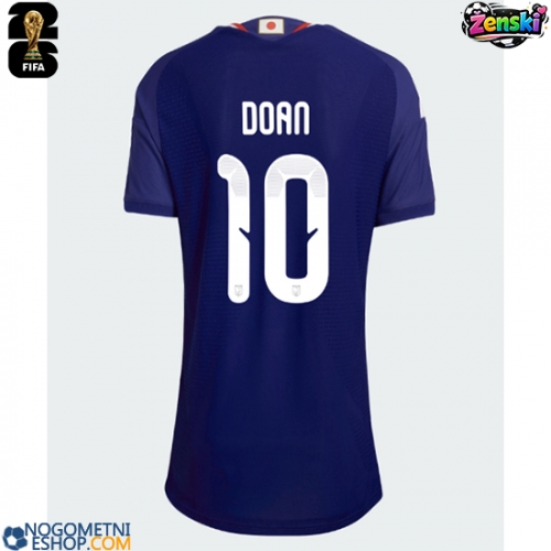 Ženski Nogometni dresi Japonska Ritsu Doan #10 Domači SP 2026 Kratek Rokav